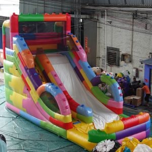 BUILDING BLOCK WATER SLIDE (SIZE-9x4x5m).