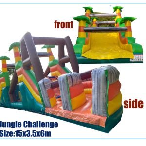 JUNGLE CHALLENGE. (15x3.5x5mh).