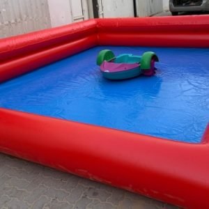 Pool With Two Boats