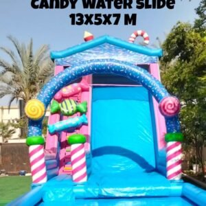 Candy water slide (13x5x7m)