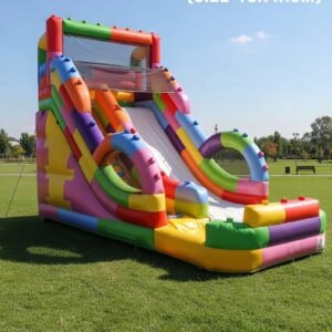 Building Block water slide (10x4x6m)