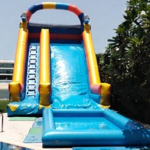 Dolphin water slide (13x5x7.5m)
