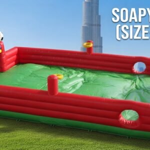 Red Medium soppy soccer (12x6m)