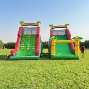 JUNGLE ARCH SLIDE (8X4X6M)