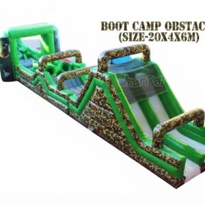 BOTH CAMP OBSTICAL SLIDE (size-24x4x6m).
