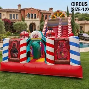 CIRCUS OBSTICALS.  11X5X7M
