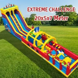 EXTREME CHALLENGE.  20X5X7M