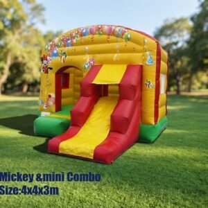 New micky mini bouncy combo (4x4x3m)